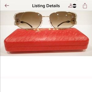 Caviar 5597 Sunglasses gold (C21) crystal stones